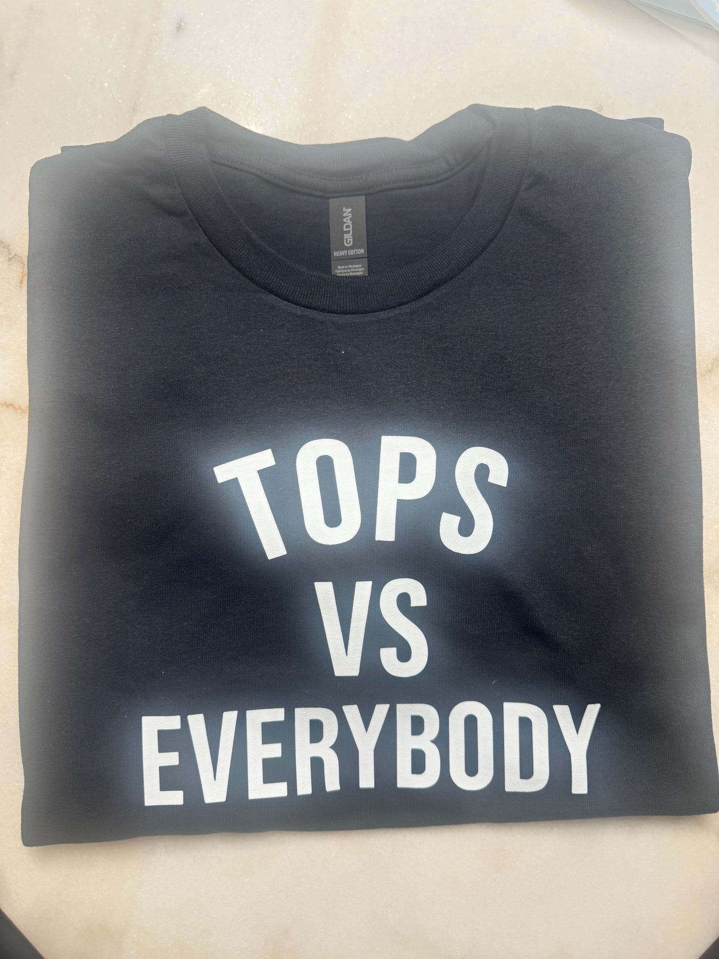 Tops VS Everybody T-Shirt (Big Logo)