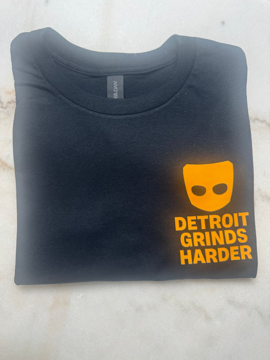 Detroit Grinds Harder T-Shirt